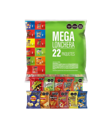 MEGA LONCHERA FRITOLAY STDA PQ22 UNIDADx586G