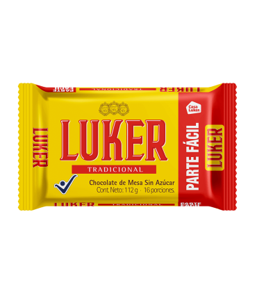 CHOCOLATE LUKER AMARGO BR112GR