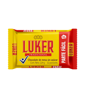 CHOCOLATE LUKER AMARGO BR224GR