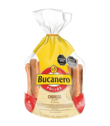 CHORIZO BUCANERO PQ1000 GRAMOS