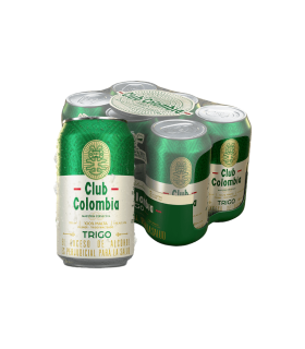 CERVEZA CLUB COLOMBIA TRIGO SIXPAC LT330