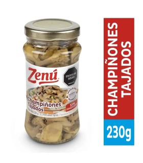 CHAMPINONES ZENU  FRASCO 230 GRAMOS
