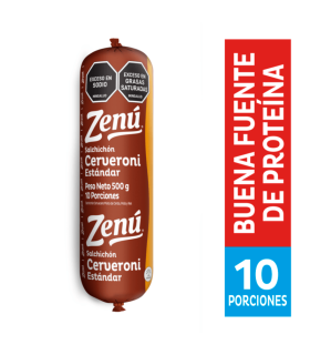 SALCHICHON CERVERONI ZENU BR500GRAMOS X UNIDAD