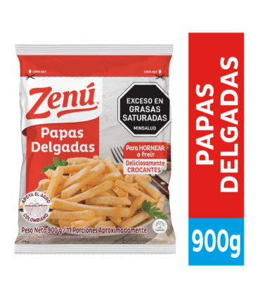 PAPAS ZENU DELGADAS BOLSA 900GR