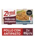 POLLO CON ANTIPASTO ZENU  2 LITROx80 GRAMOS