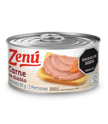 CARNE DE DIABLO ZENU LATA 80G