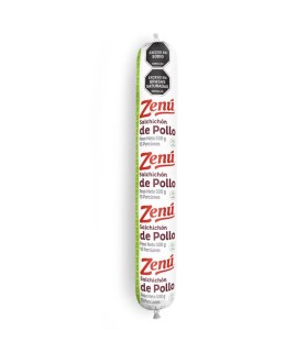 SALCHICHON POLLO ZENU BR500 GRAMOSxUND