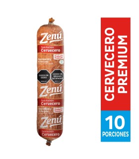 SALCHICHON CERVEC.PREMIUM ZENUx500G ED E