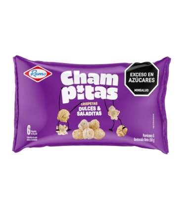 CHAMPITAS RAMO DULCES SALADAS PAQUETE6UND