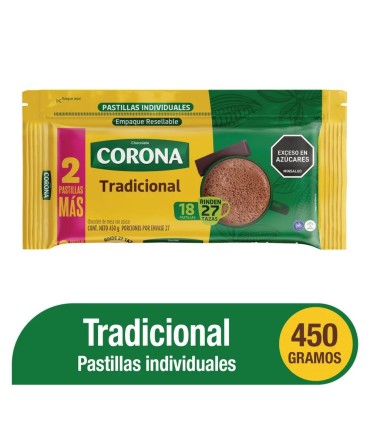 CHOCOLATE CORONA BR450GR