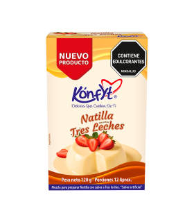 NATILLA KONKYT TRES LECHES SIN AZÚCAR X 120GR
