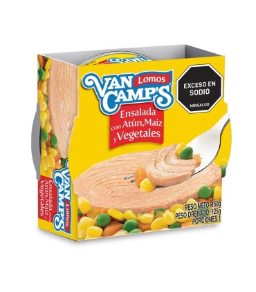 ATUN VAN CAMP S ENSALADA VEGETAL LATA 150 GRAMOS