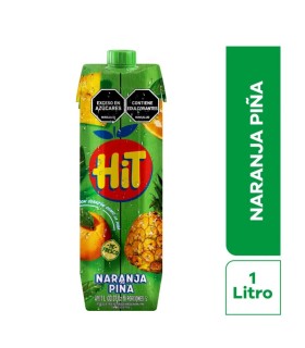 JUGO HIT NARANJA PINA TETRABRIK1000 MILILITRO