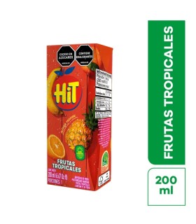 JUGO HIT FRUTAS TROPICALES TETRABRIK200M