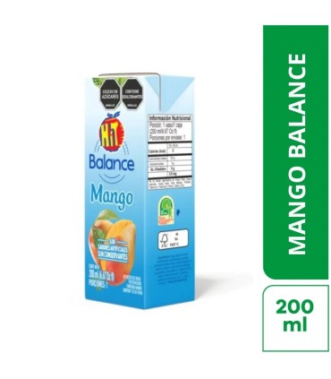 JUGO HIT MANGO LIGHT TETRABRIK200 MILILITRO