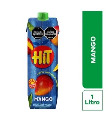 JUGO HIT MANGO TETRABRIK1000 MILILITRO