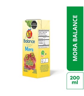 JUGO HIT MORA LIGHT TETRABRIK200 MILILITRO