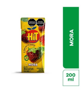 JUGO HIT MORA TETRABRIK200 MILILITRO