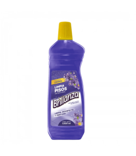 LIMPIAPISOS BRILLANZA LAVANDA BT1 LITRO