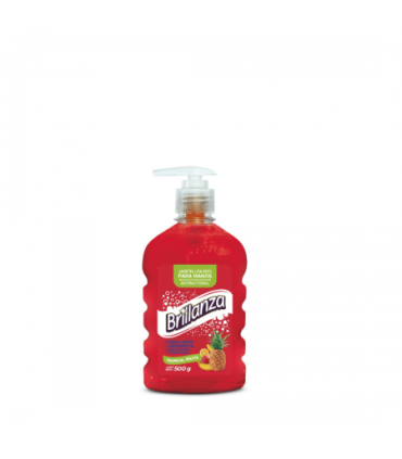 JABON DE MANOS BRILLANZA TROPICAL POTE500M