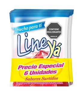 BEBIDA LINEYA SURTIDA PAG5 LLEVEx6