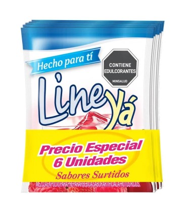 BEBIDA LINEYA SURTIDA PAG5 LLEVEx6