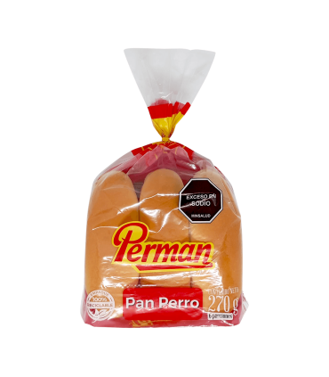 PAN PERRO PERMAN SENCILLO PAQUETE6UNx270GR