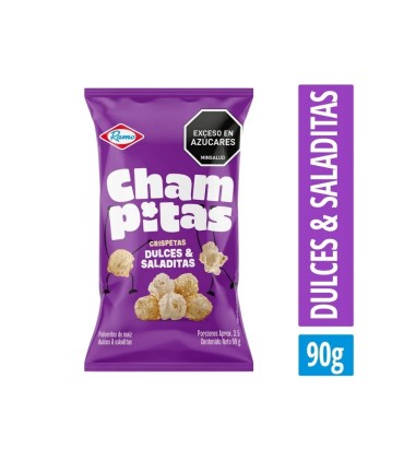 CHAMPITAS RAMO DULCES SALADAS PAQUETE90GR