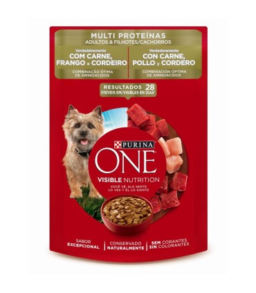 ONE PERROS PURINA ADULTOS CARNE X 85GR