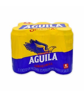 CERVEZA AGUILA SIXPACK LT473 MILILITROS