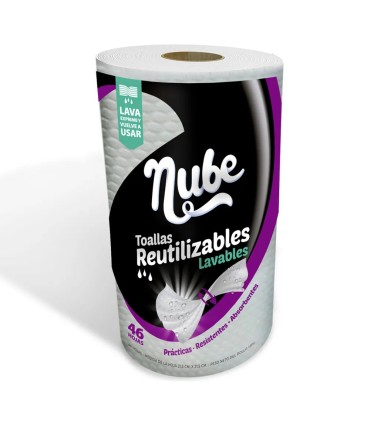 TOALLA COCINA NUBE REUTILIZABLEx1RLL