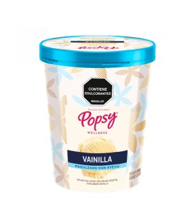 HELADO POPSY VAINILLA STEVIA X 600GR