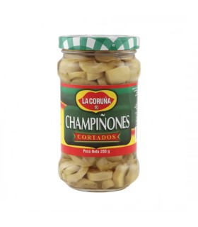 CHAMPINON CORTADO LA CORUNA  FRASCO 280G