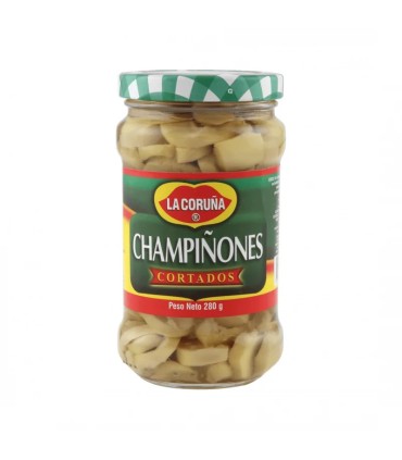 CHAMPINON CORTADO LA CORUNA  FRASCO 280G
