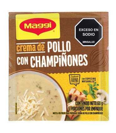 CREMA MAGGI POLLO CHAMPIÑONES SB60GR