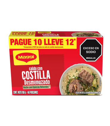 OFERTA CALDO MAGGI COSTILLA ESPEC.PG10x12