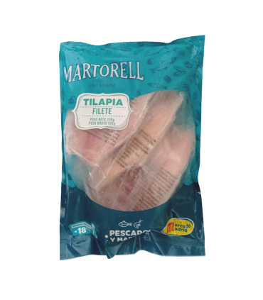 FILETE DE TILAPIA MARTORELL BOLSA 500GR