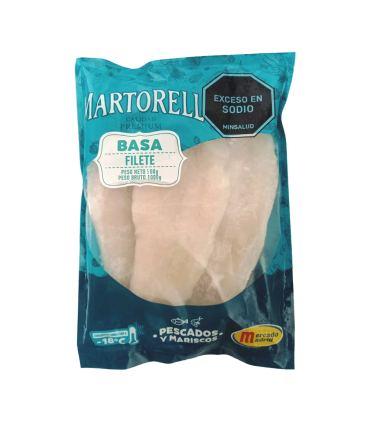 FILETE DE PESCADO BASA MARTORELL BOLSA 500G