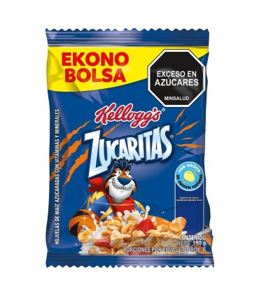 CEREAL ZUCARITAS KELLOGS  BOLSA 190 GRAMOS