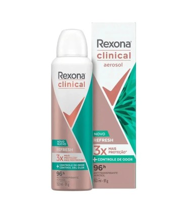 DESODORANTE REXONA CLINICAL WOMEN REFRESH x 150ml