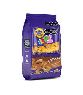 CEREAL FLIPS CHOCO x400GR GTS FLIPS 120 GRAMOS