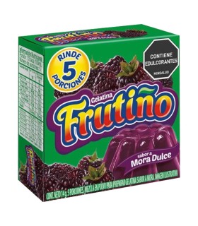 GELATINA FRUTINO MORA DULCE CJ14GR