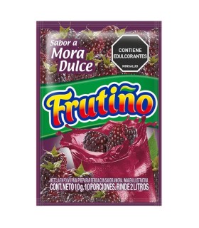 FRESCO FRUTINO MORA DULCE  SOBRE 10 GRAMOSx 2 LITRO
