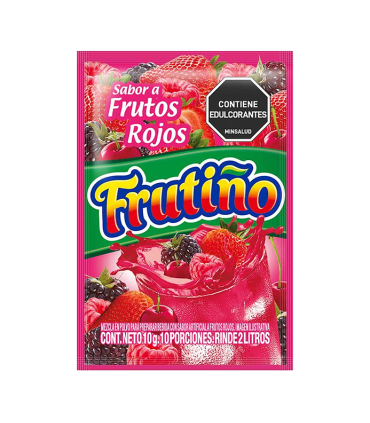 FRESCO FRUTINO FRUTOS ROJOS  SOBRE 10Gx 2 LITRO