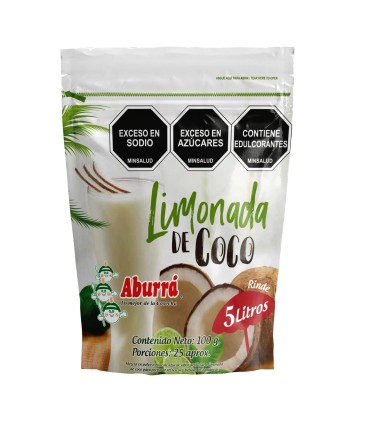 LIMONADA DE COCO ABURRA DOYPACK 100 GRAMOSxUND