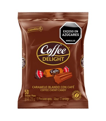 CONFITE COFFE DELIGHT BLANDO PQ215G