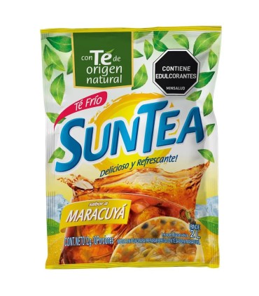 BEBIDA SUNTEA MARACUYA  2 LITROx12 GRAMOS