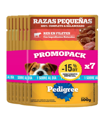 OFERTAPEDIGREE POUCH SURTIDO RP PACK7UND