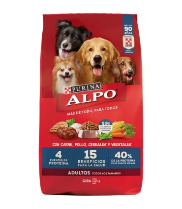 ALPO ADULTOS TODOS TAMAÑOS  BOLSA  2 KILO