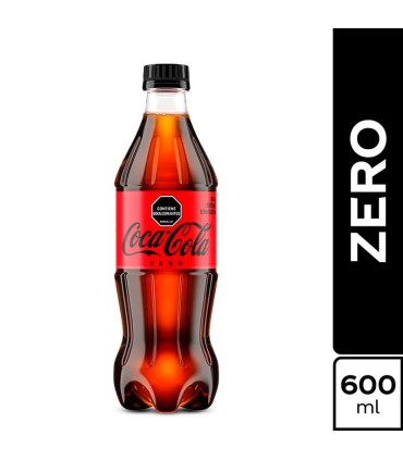 GASEOSA COCA COLA SIN AZUCAR BOTELLA 600M